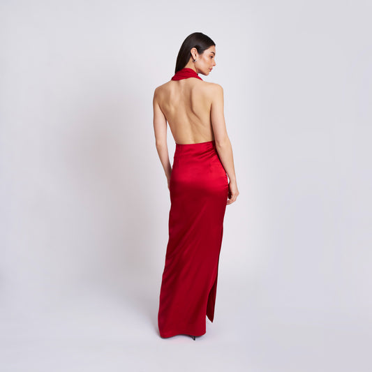 Muse Dress in Red