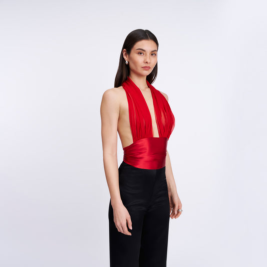 Muse top in Red