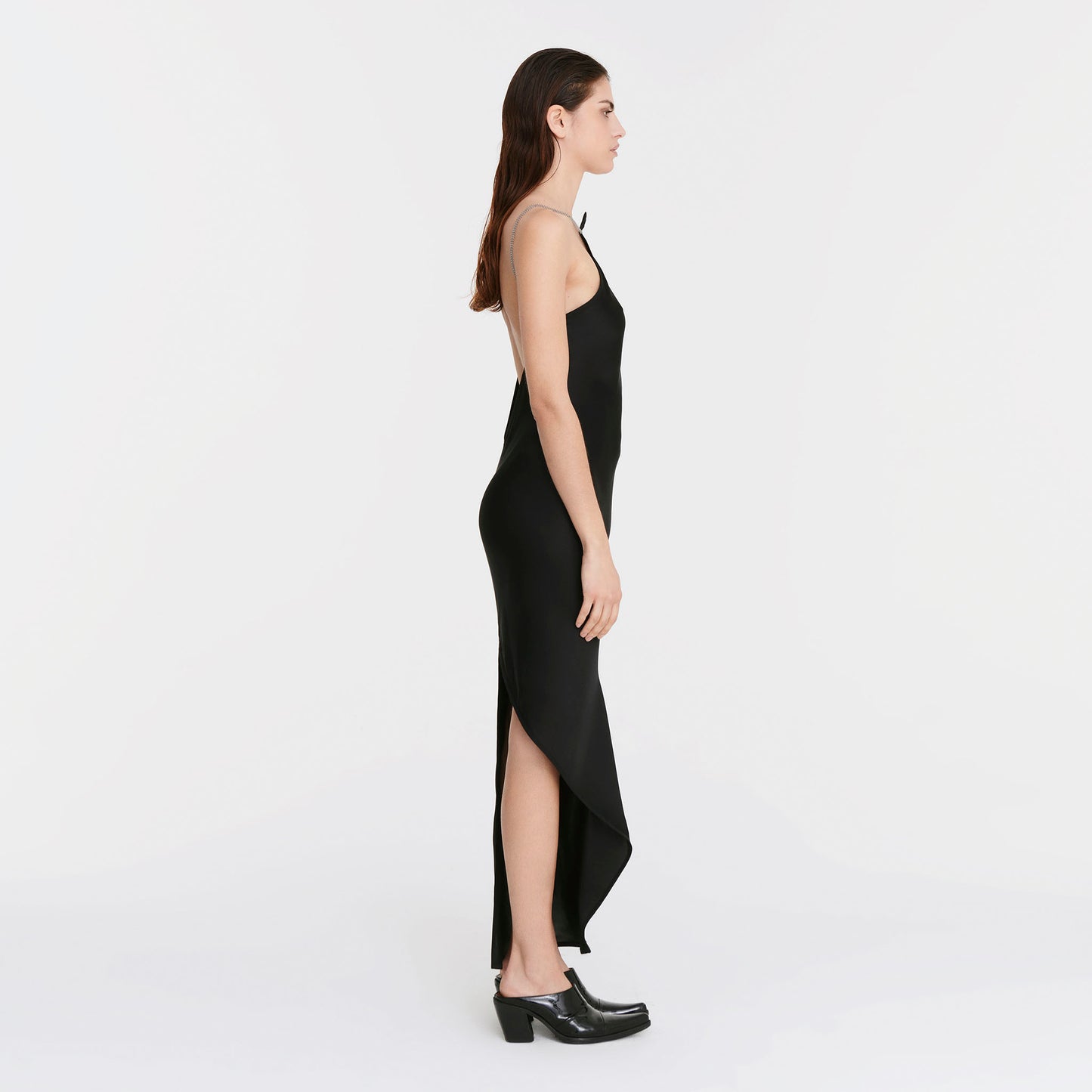 MAXI GODDESS DRESS BLACK