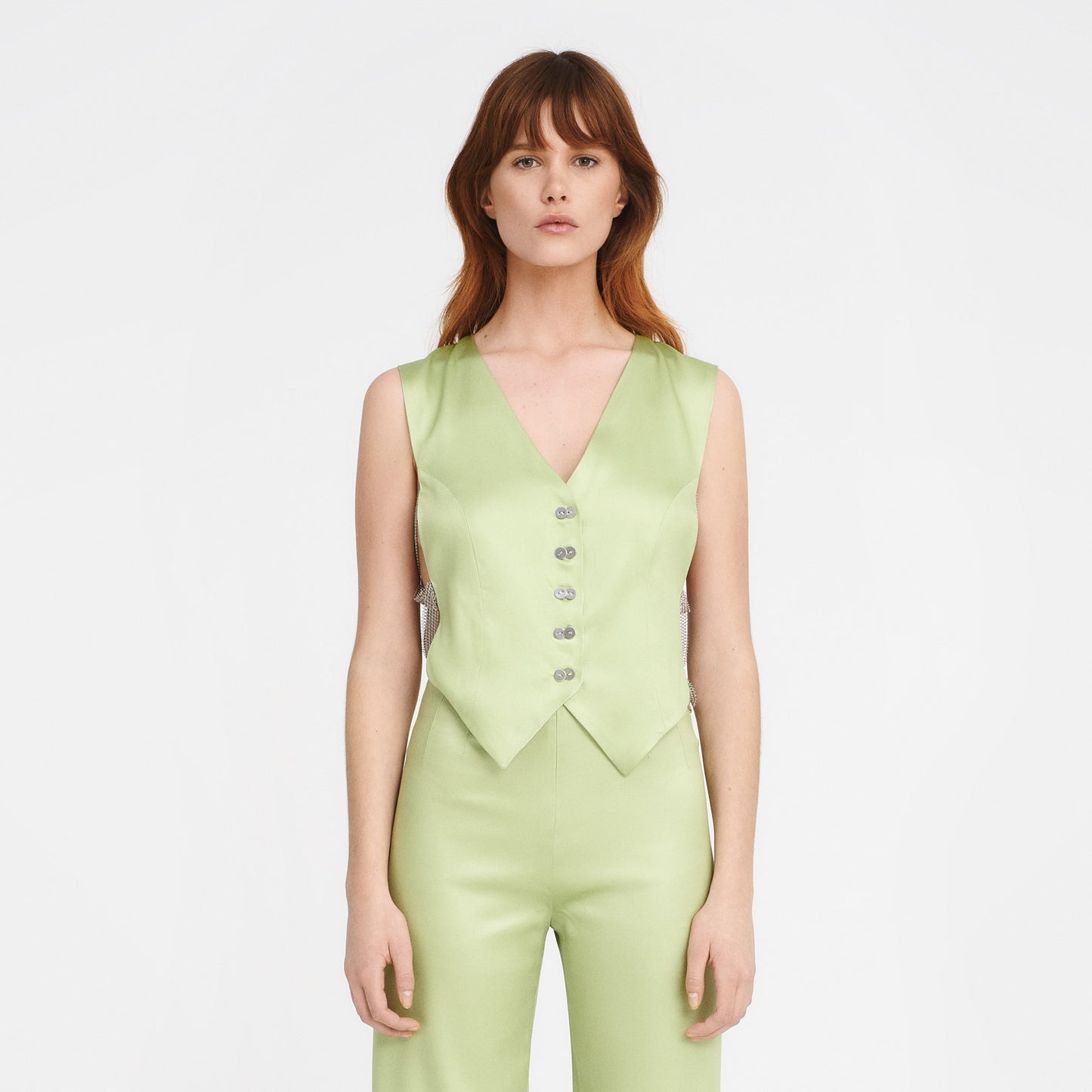 THE VEST LIGHT GREEN | HELENA MAGDALENA THE VEST LIGHT GREEN | HELENA MAGDALENA
