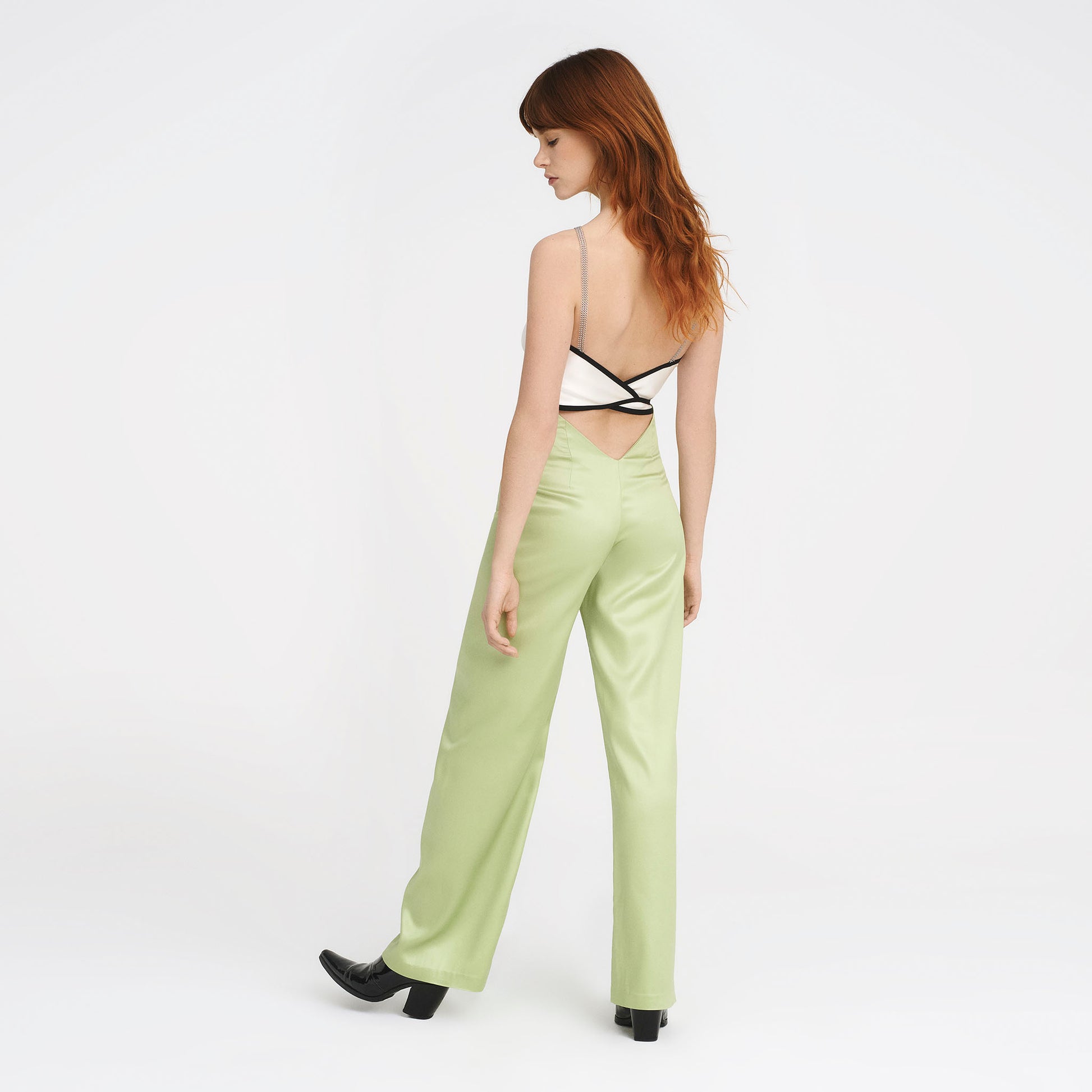 SEAMLESS PANTS LIGHT GREEN