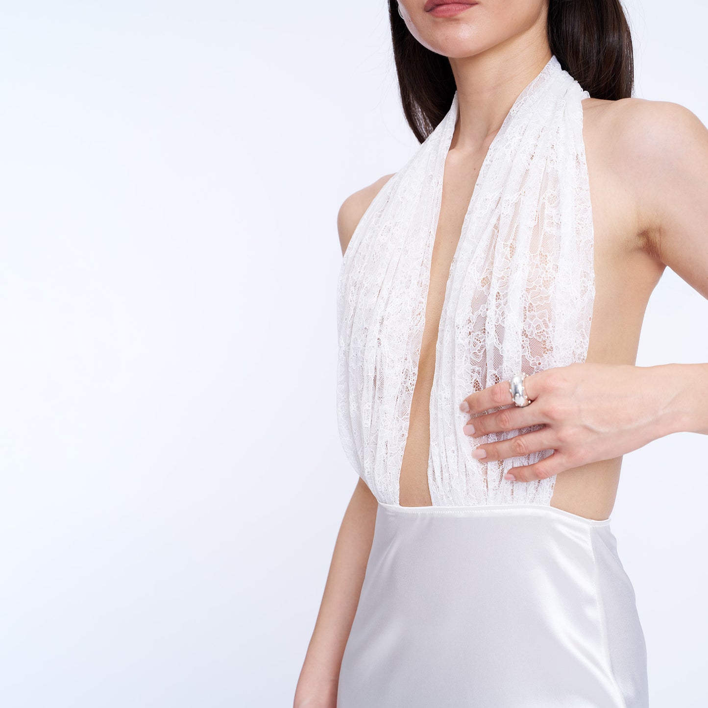Muse Dress in White