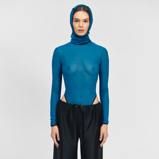 Madonna Bodysuit in Blue