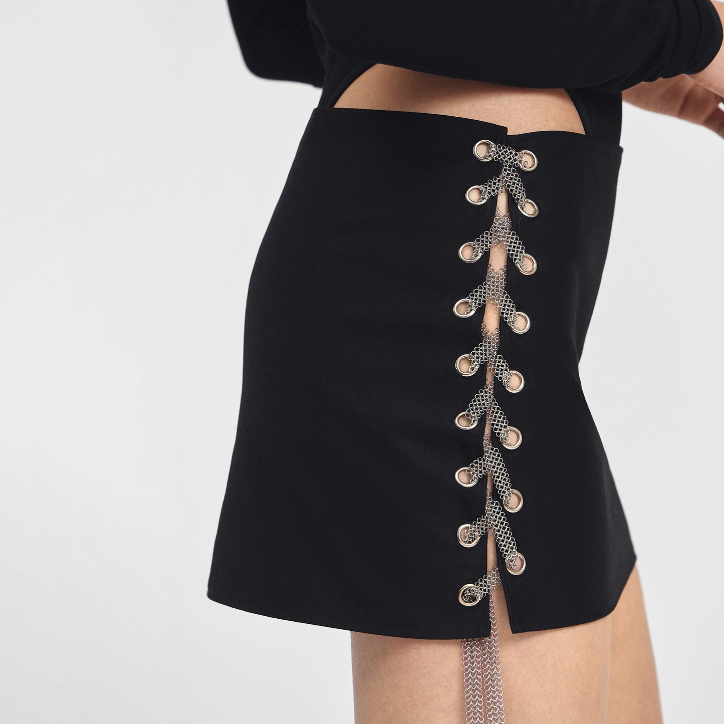 Sirena Skirt in Black