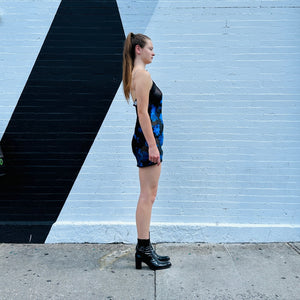 GODDESS DRESS YSL BLUE ROSES - HELENA MAGDALENA